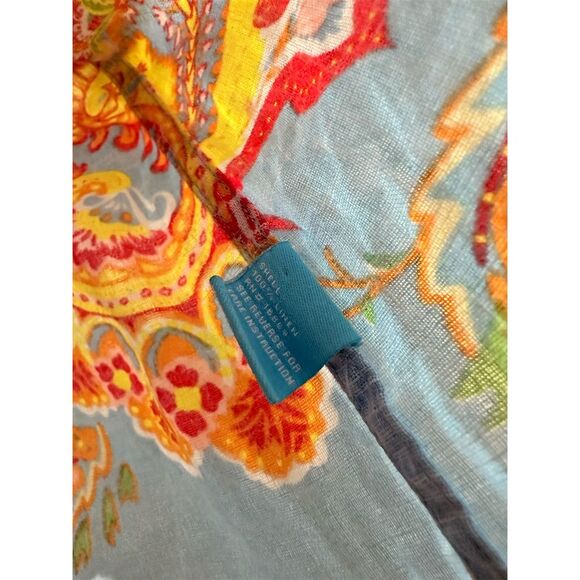 J. McLaughlin Women's Floral Button-Up Shirt Size 8 Multicolor - Picture 4 of 6